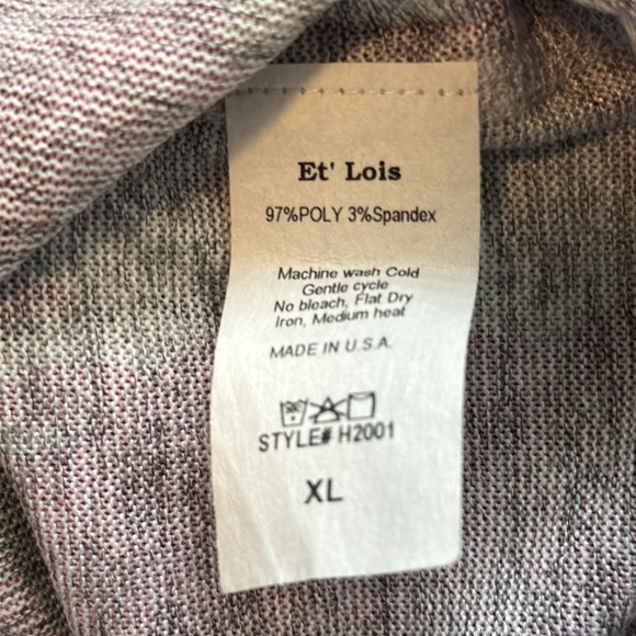 ET’ LOIS SWEATER Sz: XL - Picture 5 of 5